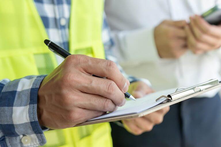 Inspector,Engineer,And,Owner,Project,Is,Inspecting,Construction,And,Quality