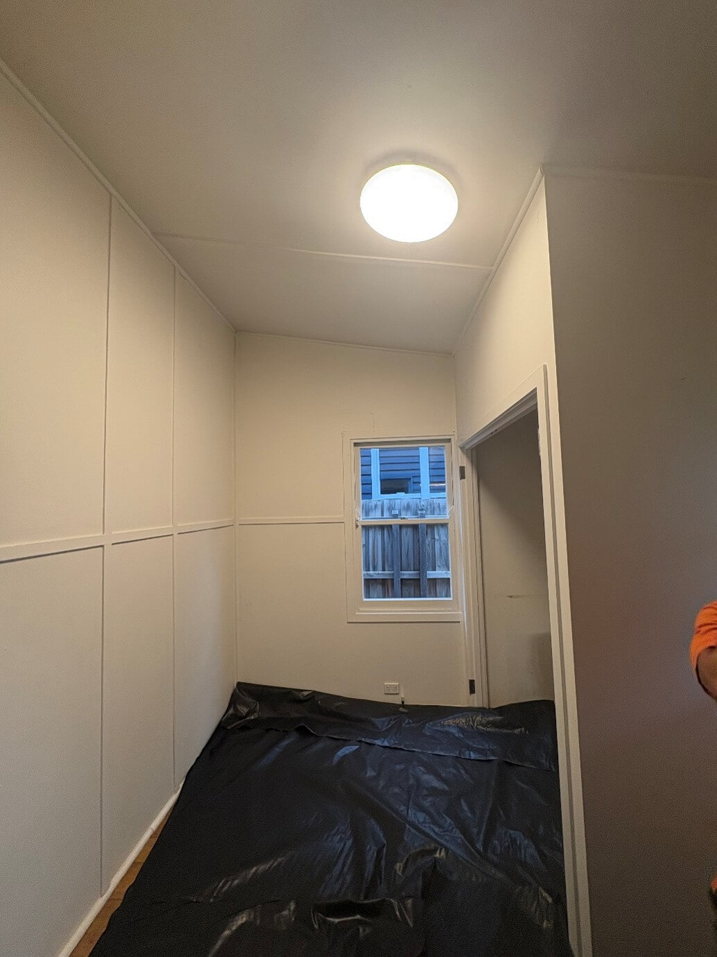 Licensed asbestos wall and ceiling removal in laundry renovation Spotswood VIC